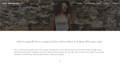 Desktop Screenshot of jadebranion.com
